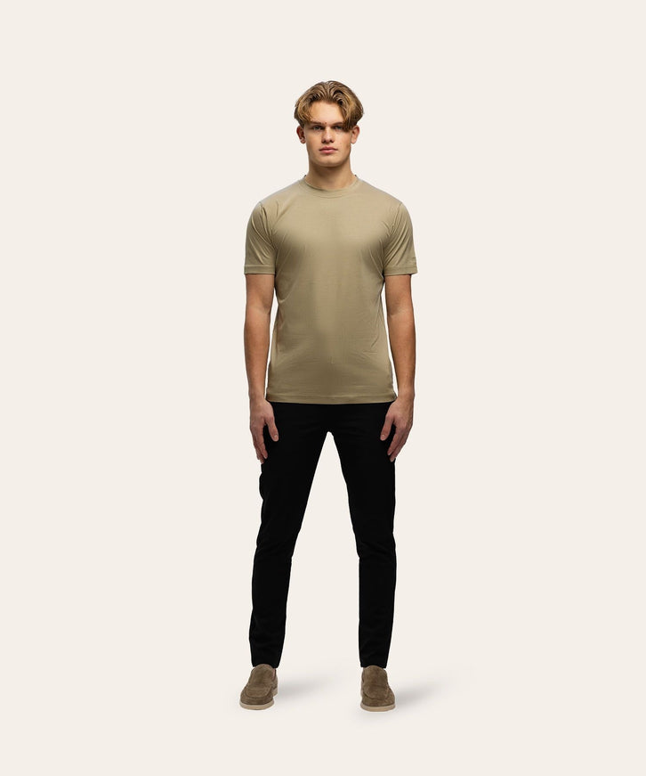 Triad'oro Triad'oro T-Shirt Slim Fit SS25 Taupe