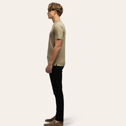 Triad'oro Triad'oro T-Shirt Slim Fit SS25 Taupe