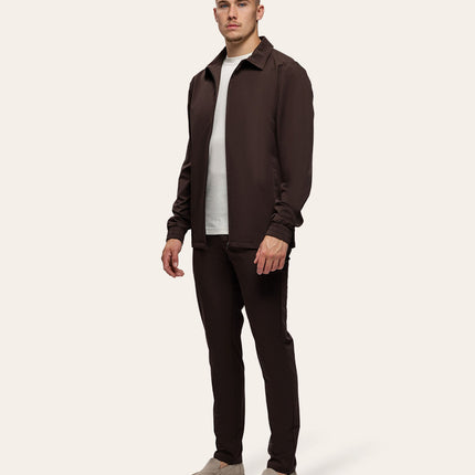 Triad'oro Triad'oro Tracksuit Jacket Collar FW25 Brown
