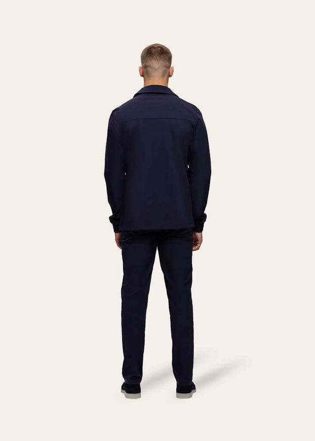 Triad'oro Triad'oro Tracksuit Jacket Collar FW25 Navy