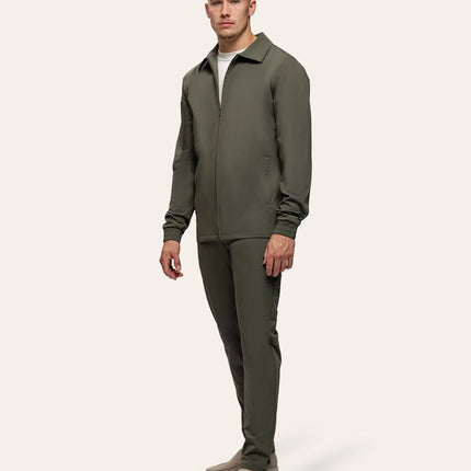 Triad'oro Triad'oro Tracksuit Jacket Collar FW26 Olive