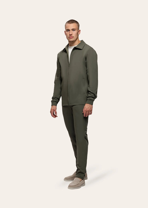 Triad'oro Triad'oro Tracksuit Jacket Collar FW26 Olive