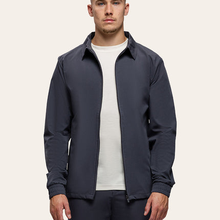 Triad'oro Triad'oro Tracksuit Jacket Collar SS25 Anthracite