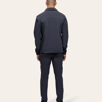 Triad'oro Triad'oro Tracksuit Jacket Collar SS25 Anthracite