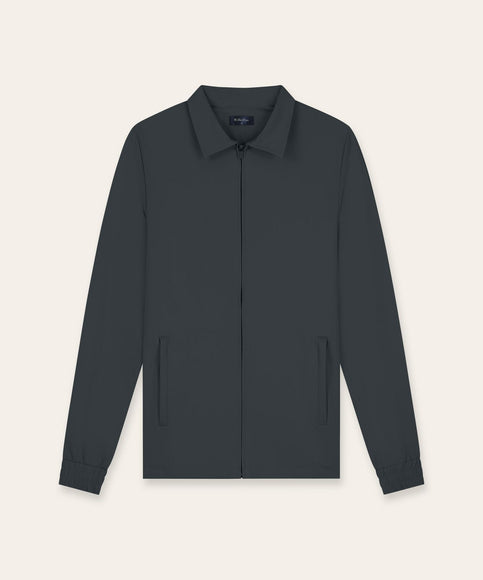 Triad'oro Triad'oro Tracksuit Jacket Collar SS25 Anthracite