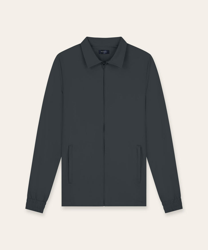 Triad'oro Triad'oro Tracksuit Jacket Collar SS25 Anthracite