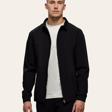 Triad'oro Triad'oro Tracksuit Jacket Collar SS25 Black