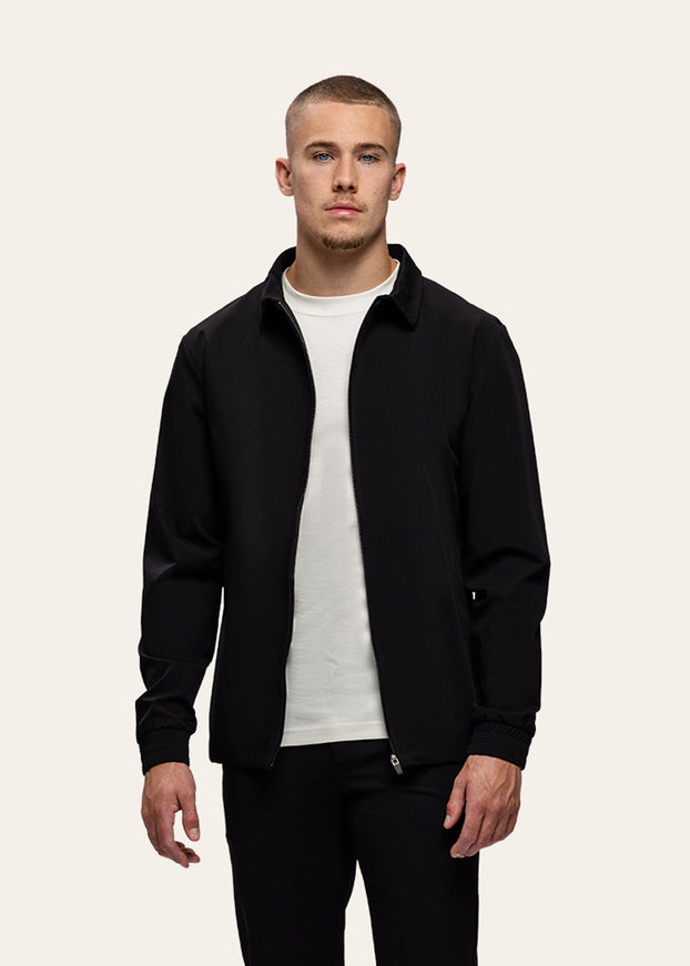 Triad'oro Triad'oro Tracksuit Jacket Collar SS25 Black