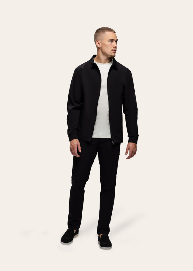 Triad'oro Triad'oro Tracksuit Jacket Collar SS25 Black