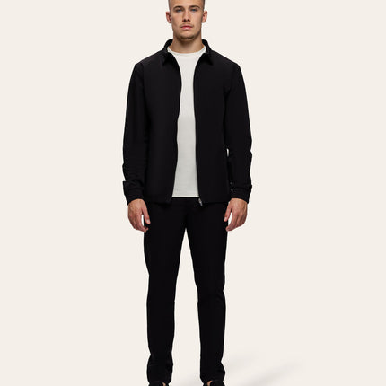 Triad'oro Triad'oro Tracksuit Jacket Collar SS25 Black