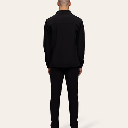 Triad'oro Triad'oro Tracksuit Jacket Collar SS25 Black