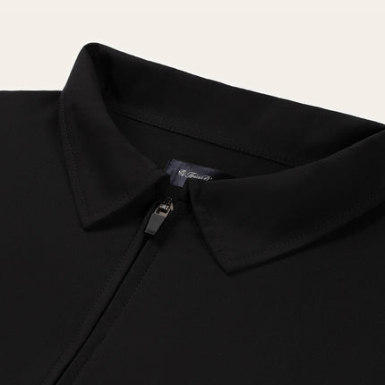 Triad'oro Triad'oro Tracksuit Jacket Collar SS25 Black