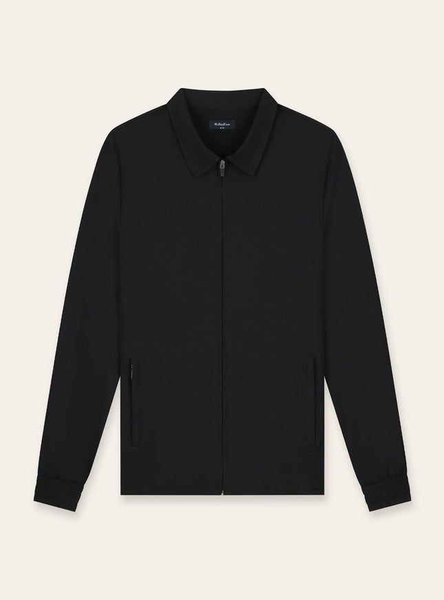 Triad'oro Triad'oro Tracksuit Jacket Collar SS25 Black