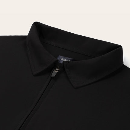 Triad'oro Triad'oro Tracksuit Jacket Collar SS25 Black