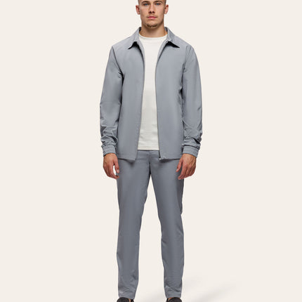 Triad'oro Triad'oro Tracksuit Jacket Collar SS25 Light Grey