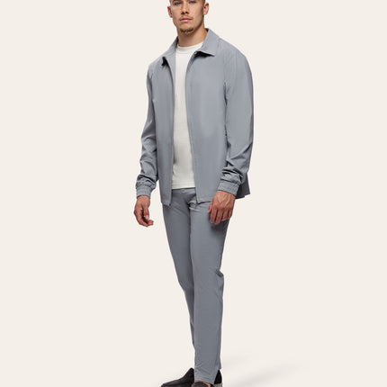 Triad'oro Triad'oro Tracksuit Jacket Collar SS25 Light Grey