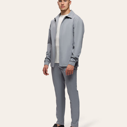 Triad'oro Triad'oro Tracksuit Jacket Collar SS25 Light Grey