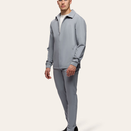 Triad'oro Triad'oro Tracksuit Jacket Collar SS25 Light Grey