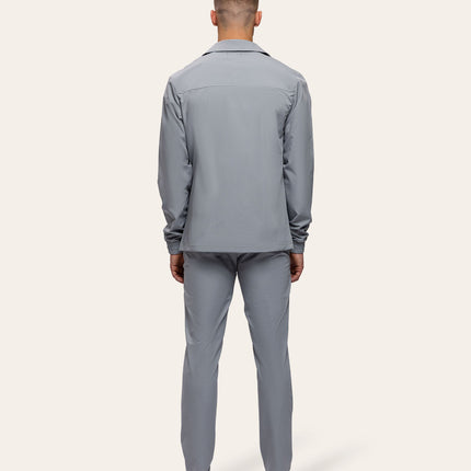 Triad'oro Triad'oro Tracksuit Jacket Collar SS25 Light Grey
