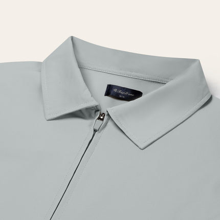 Triad'oro Triad'oro Tracksuit Jacket Collar SS25 Light Grey