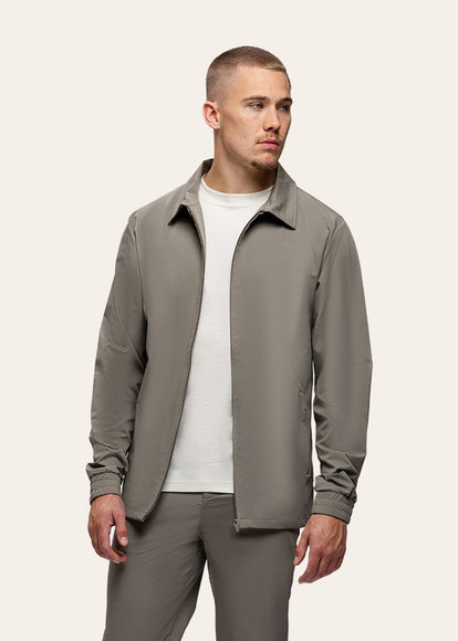 Triad'oro Triad'oro Tracksuit Jacket Collar SS25 Taupe