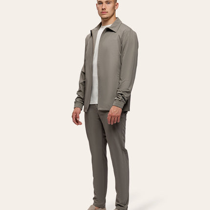 Triad'oro Triad'oro Tracksuit Jacket Collar SS25 Taupe