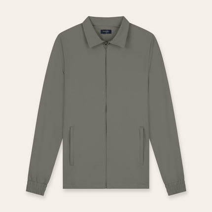 Triad'oro Triad'oro Tracksuit Jacket Collar SS25 Taupe