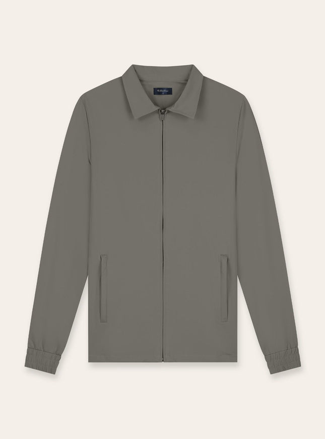 Triad'oro Triad'oro Tracksuit Jacket Collar SS25 Taupe