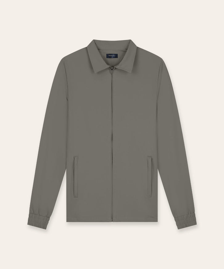 Triad'oro Triad'oro Tracksuit Jacket Collar SS25 Taupe