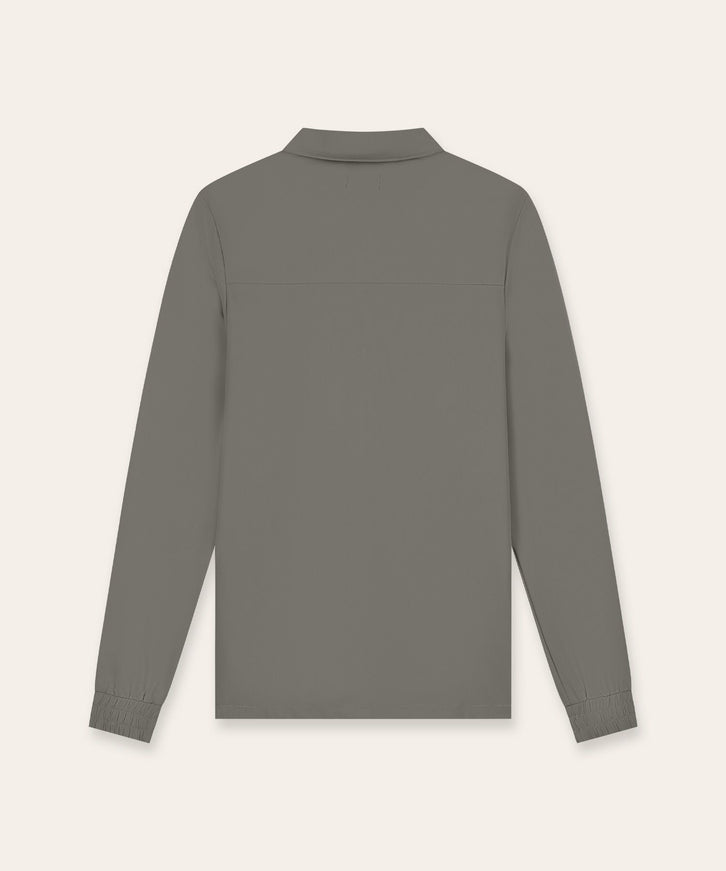 Triad'oro Triad'oro Tracksuit Jacket Collar SS25 Taupe