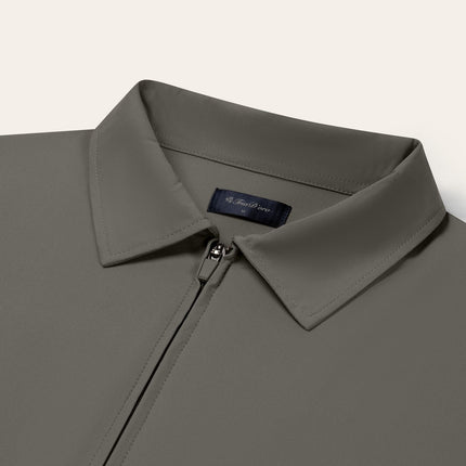 Triad'oro Triad'oro Tracksuit Jacket Collar SS25 Taupe