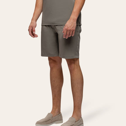Triad'oro Triad'oro Travel Short SS25 Taupe