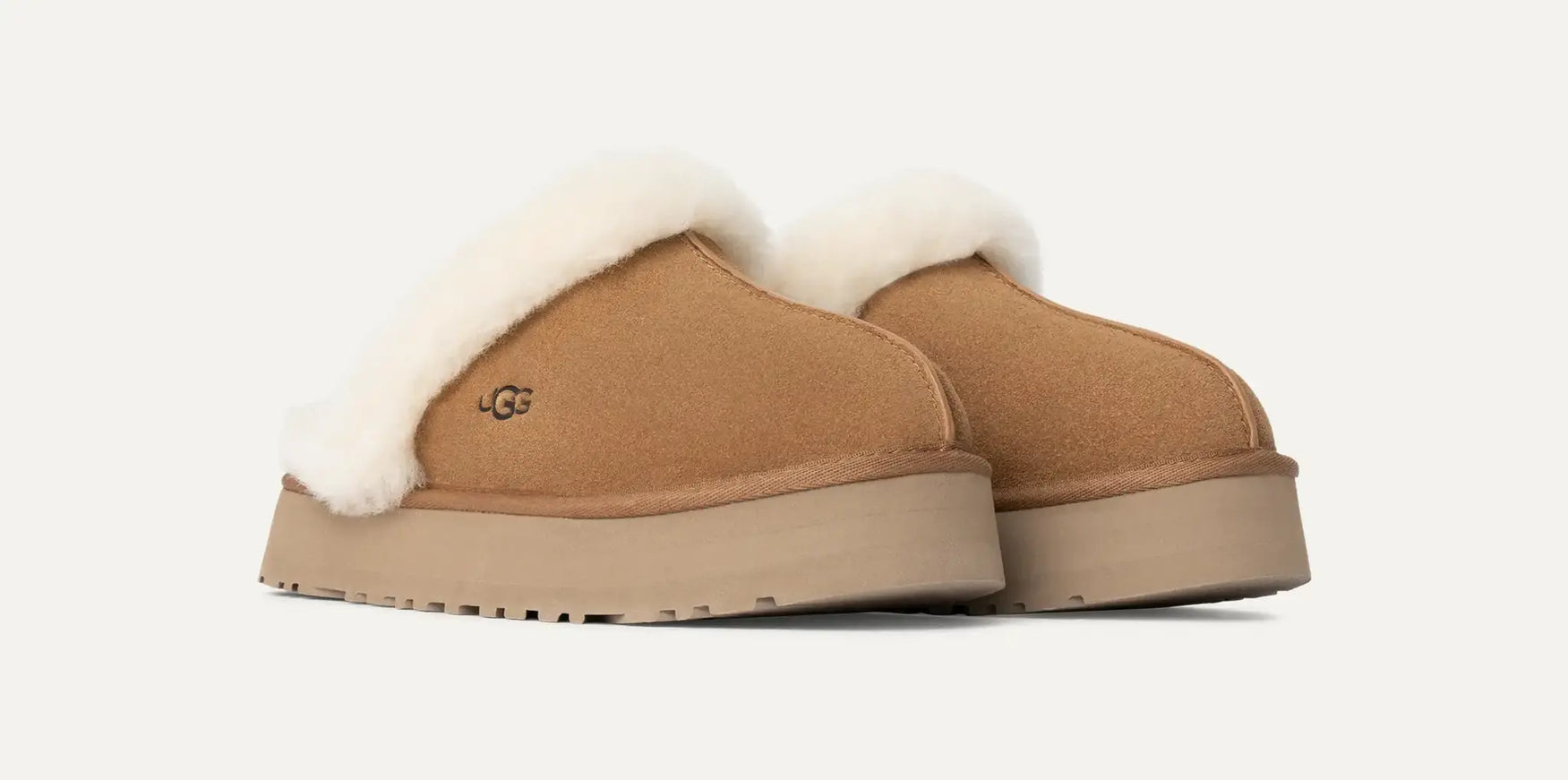 UGG UGG Slipper Disquette FW25 Chestnut