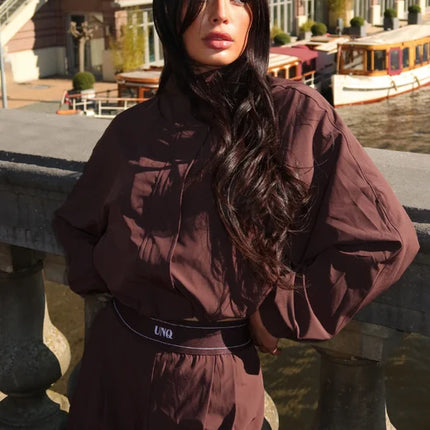 Unique The Label Unique The Label Jacket Gigi SS26 Cacao