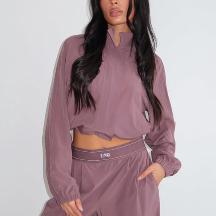 Unique The Label Unique The Label Jacket Gigi SS26 Mushroom