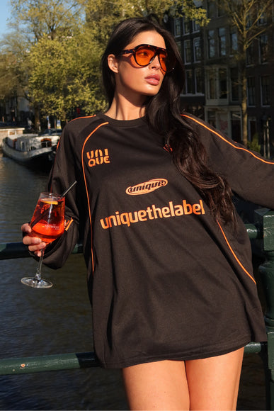 Unique The Label Unique The Label Longsleeve Ama SS26 Black