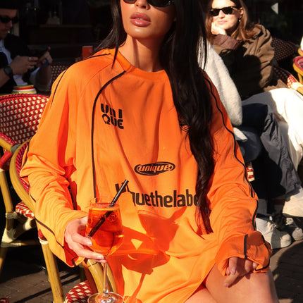 Unique The Label Unique The Label Longsleeve Ama SS26 Orange