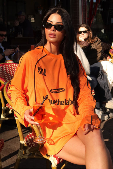 Unique The Label Unique The Label Longsleeve Ama SS26 Orange