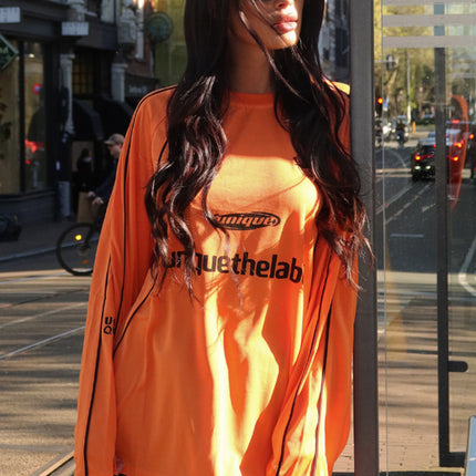 Unique The Label Unique The Label Longsleeve Ama SS26 Orange