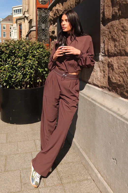 Unique The Label Unique The Label Pants Gigi SS26 Cacao