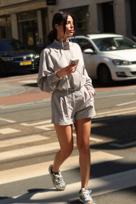 Unique The Label Unique The Label Short Gigi SS26 Grey