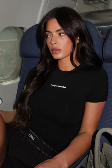 Unique The Label Unique The Label Short Sleeve Giselle SS26 Black