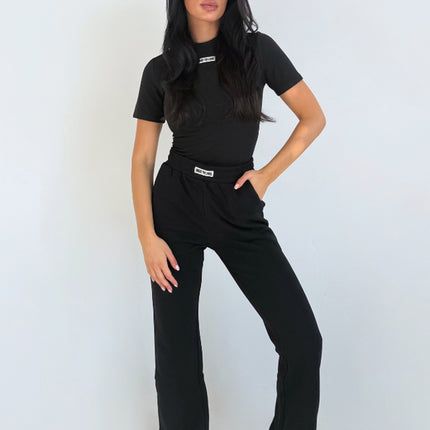 Unique The Label Unique The Label Trackpants Molly NOOS Deep Black