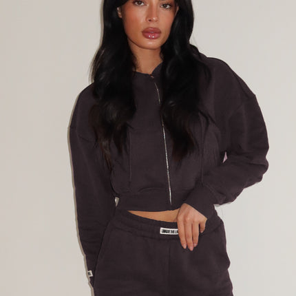 Unique The Label Unique The Label Zip Molly NOOS Charcoal