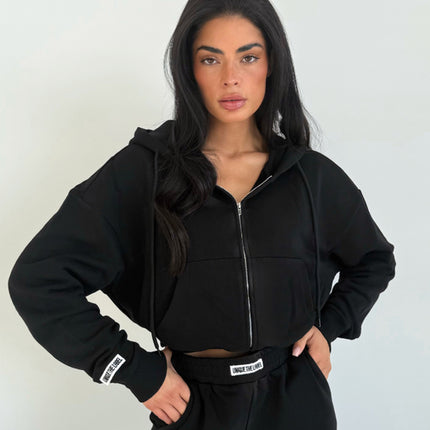 Unique The Label Unique The Label Zip Molly NOOS Deep Black