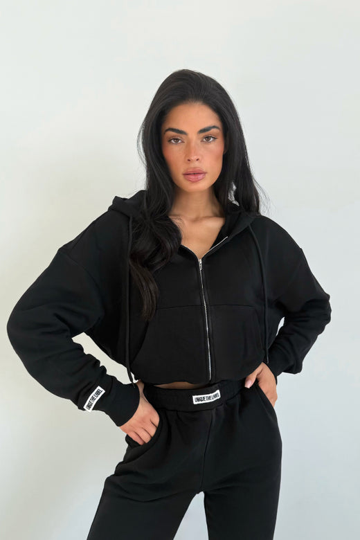 Unique The Label Unique The Label Zip Molly NOOS Deep Black
