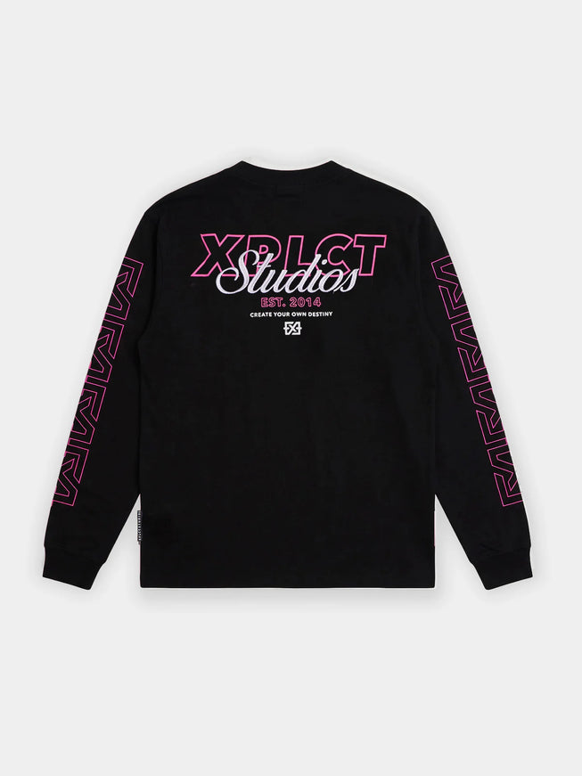 XPLCT XPLCT Longsleeve Destiny SS26 Black