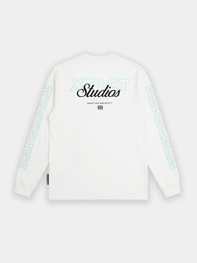 XPLCT XPLCT Longsleeve Destiny SS26 Off-White