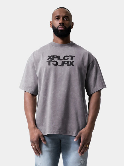 XPLCT XPLCT T-Shirt Hazy FW25 Light Grey