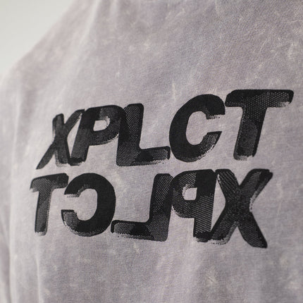 XPLCT XPLCT T-Shirt Hazy FW25 Light Grey